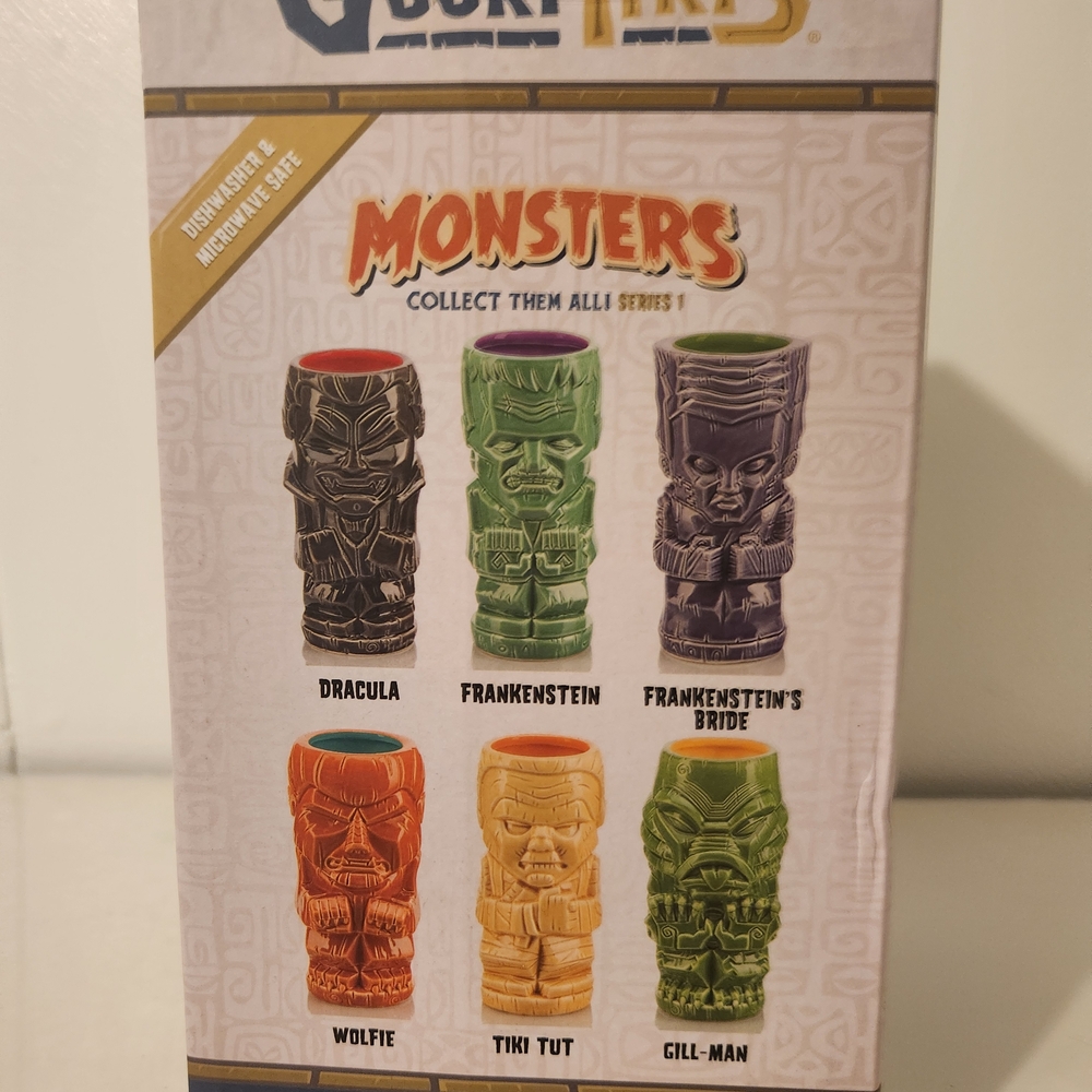 Monsters Dracula Tiki Mug - Black - Picture 9 of 11